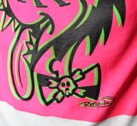 Image 3 of pink wolf t shirt size small mens (unisex)