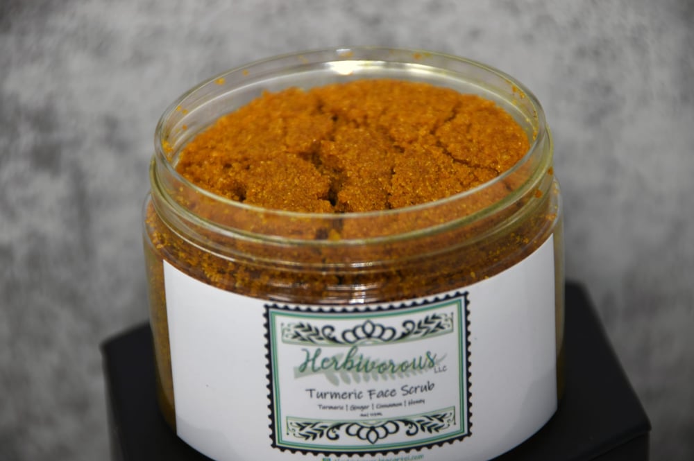 Image of 4oz / 8oz Turmeric Face Scrub 