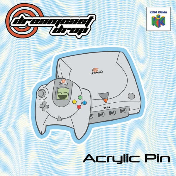 Image of Dreamcast Acrylic Pin [PREORDER]