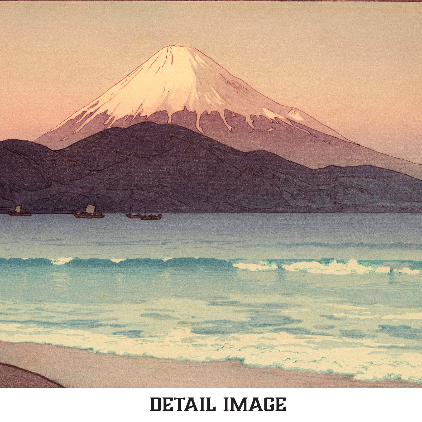 Fujiyama from Miho | Yoshida Hiroshi | Ukiyo-e | Japanese
