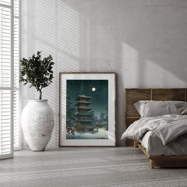 Asakusa Kinryuzan | Tsuchiya Koitsu | Ukiyo-e | Japanese Woodblock | Fine Art Print