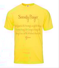 Image 3 of Serenity Prayer (T-SHIRTS) GOD LIVES IN ME CLOTHING!