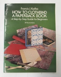 Image 1 of How to Clothbind a Paperback Book