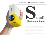 PRE-ORDER: Potable Handheld Screen Projector