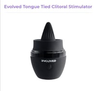 Evolved Tongue Tied Clitoral Stimulator