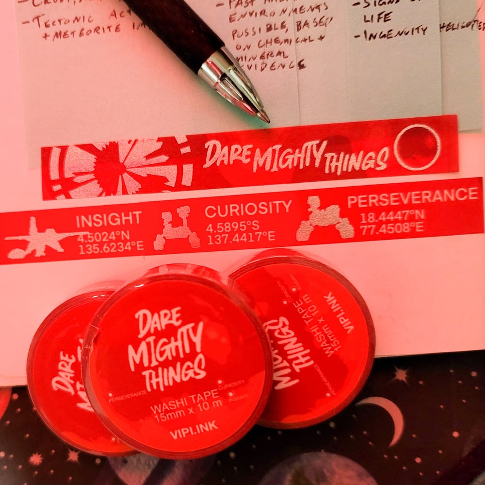 Dare Mighty Things Washi Tape