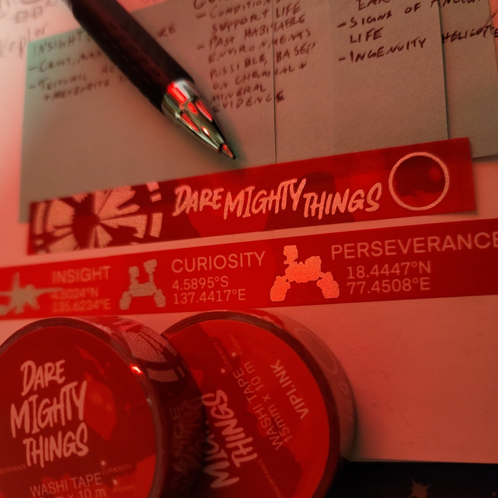 Image of Dare Mighty Things Washi Tape