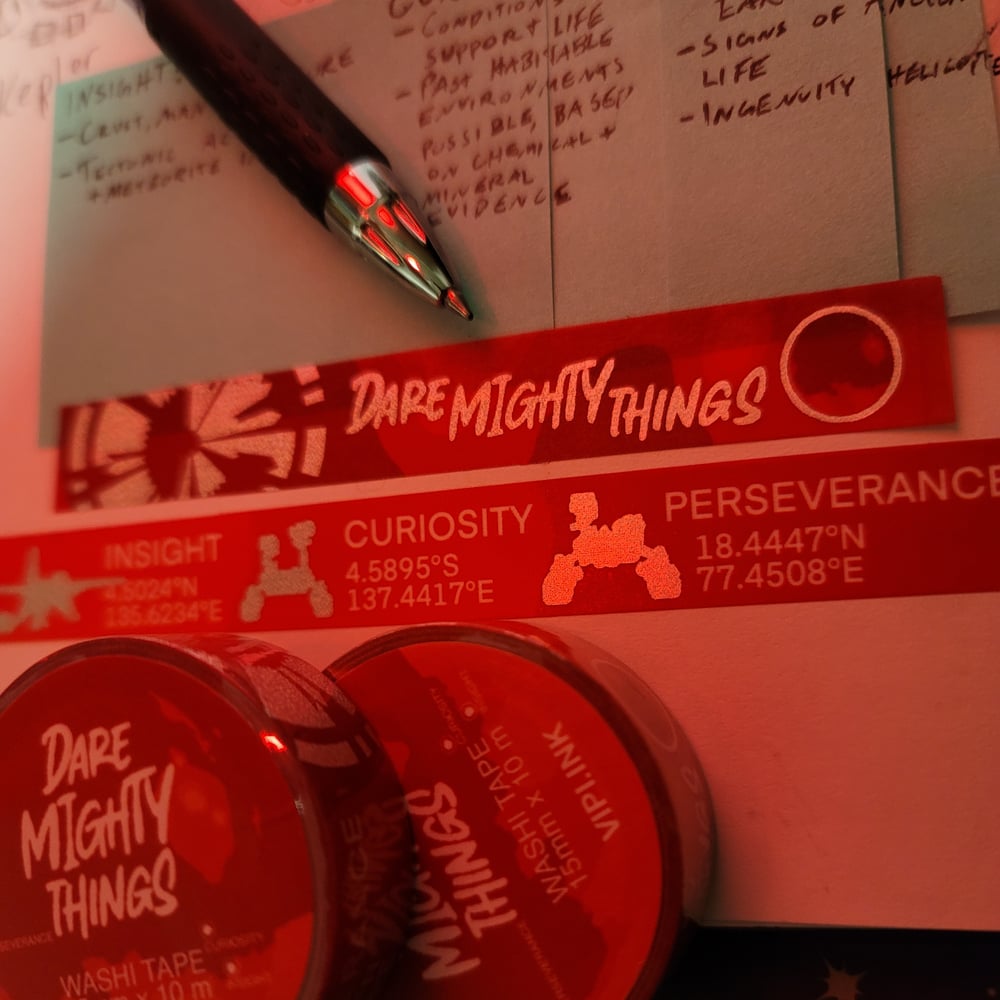 Dare Mighty Things Washi Tape