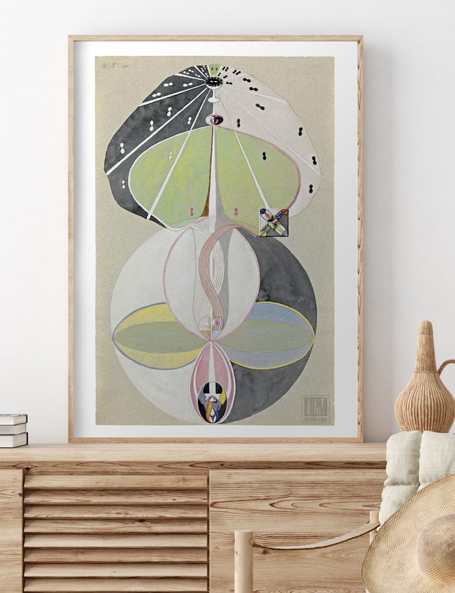Hilma af Klint Artwork Print Serie W No 5