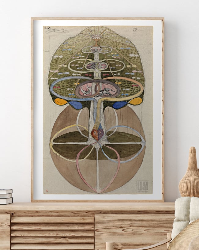 Hilma af Klint artwork | The tree of knowledge