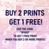 buy 2 prints get 1 free!