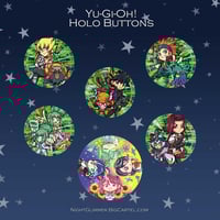 Image 1 of Yugioh Holo Buttons