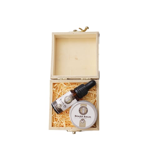 Image of Small Beard Oil and Balm Gift Set