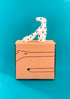 * Made to order * Incense holder dalmatian Image 2