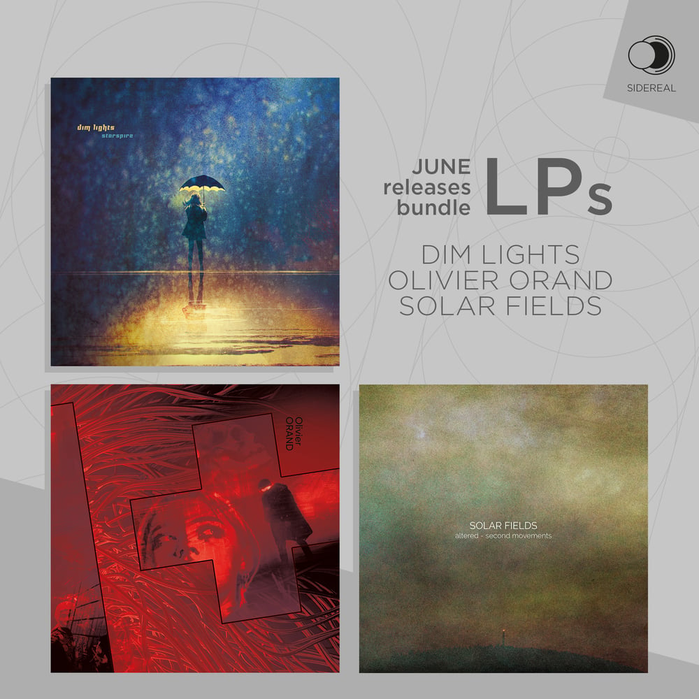 Image of "Early Birds" Sidereal June releases Bundle 3x vinyls / Preorder
