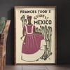 Frances Toor's guide to Mexico Poster