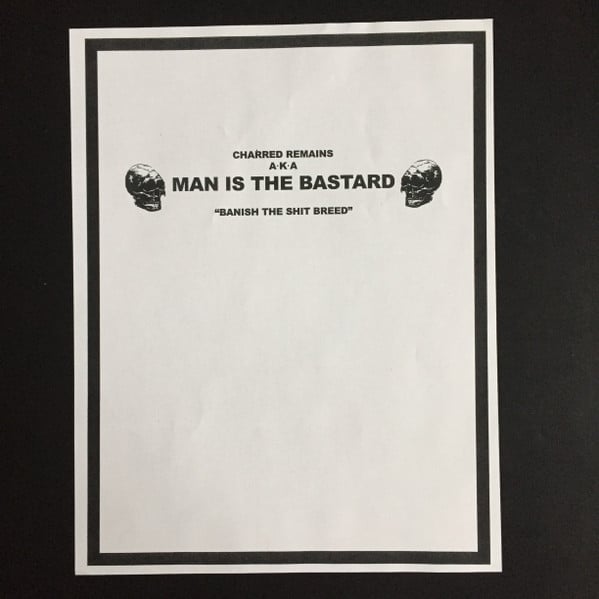 MAN IS THE BASTARD / BLEEDING RECTUM Split LP