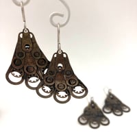 Image 2 of Butterfly wing earrings 