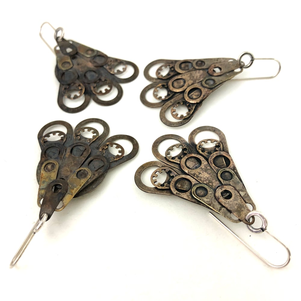 Image of Butterfly wing earrings 