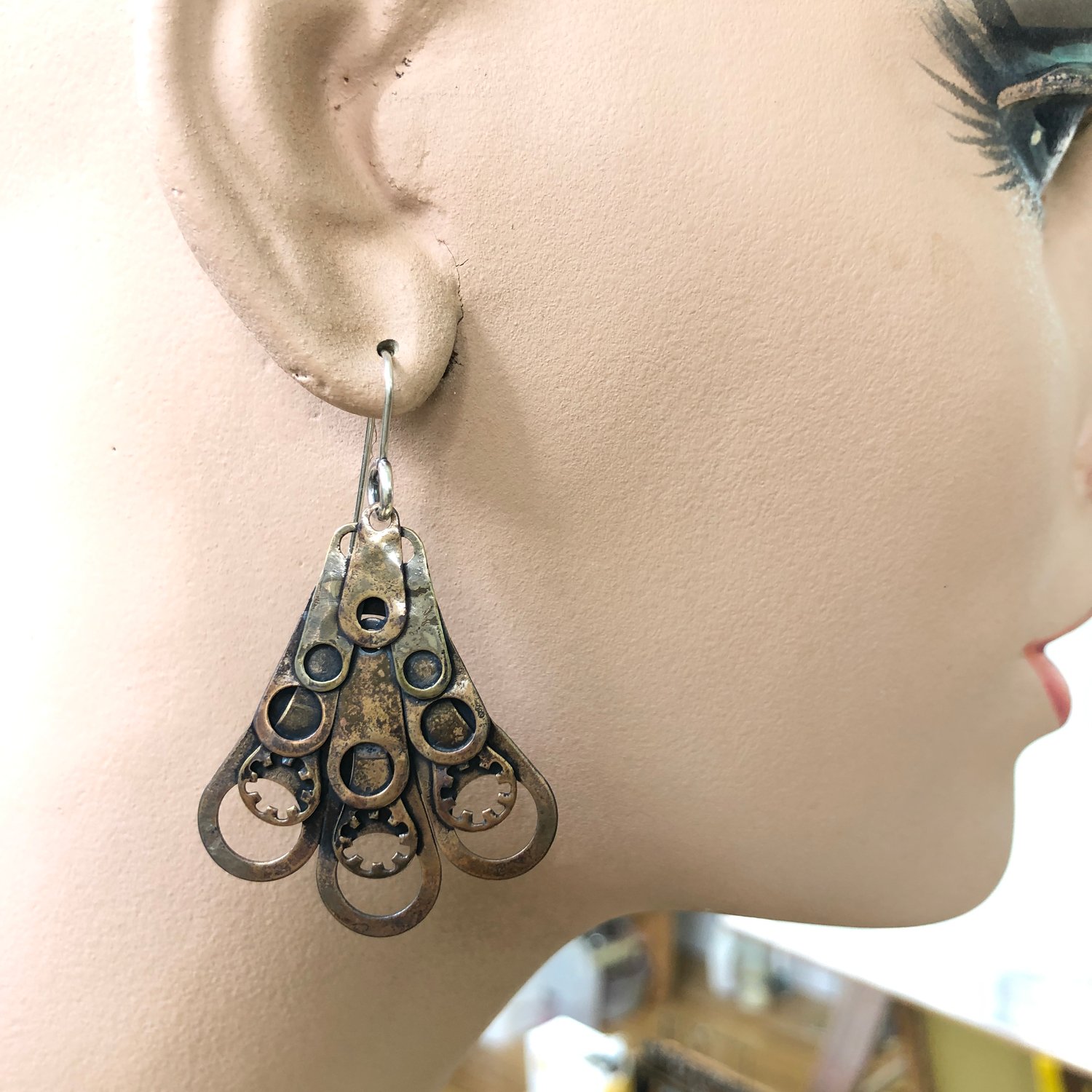 Image of Butterfly wing earrings 