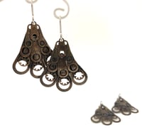Image 5 of Butterfly wing earrings 