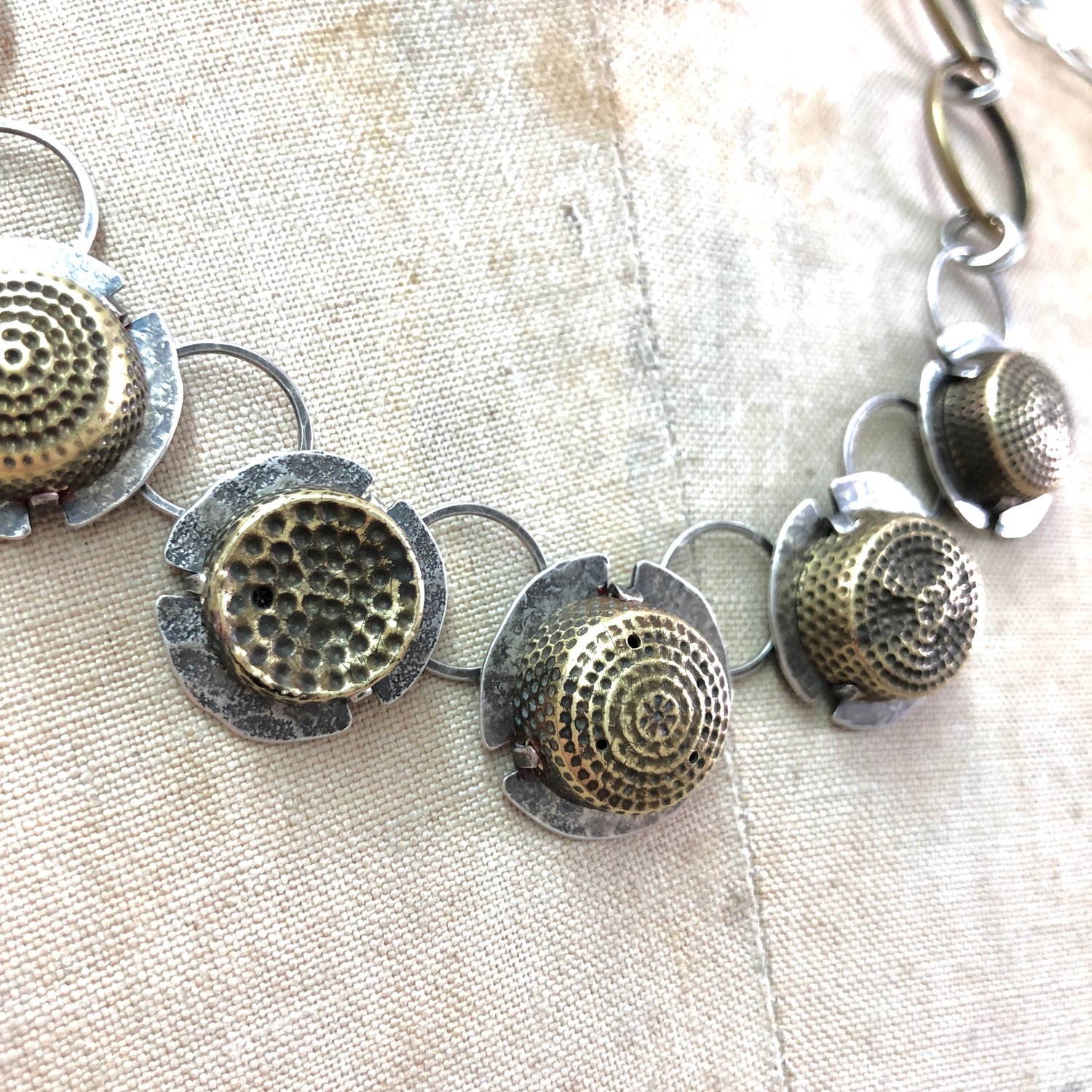 Image of Thimble tip necklace 