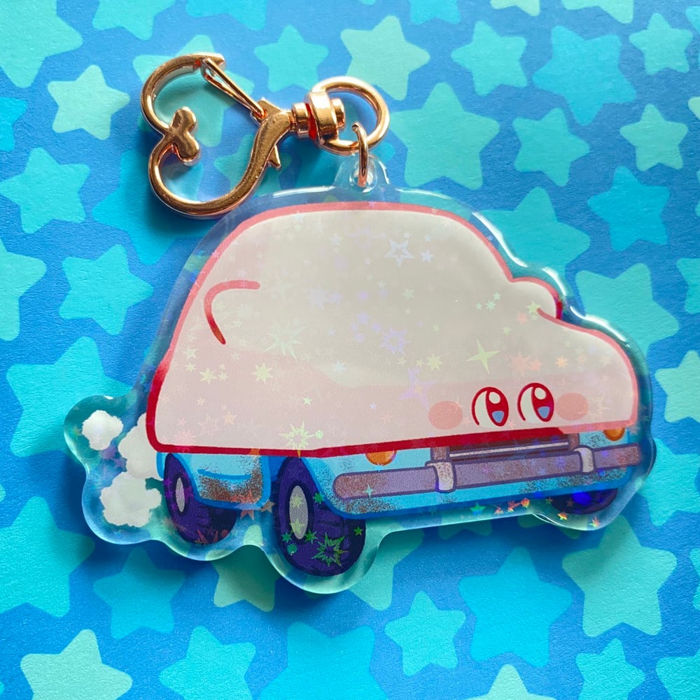 Image of Kirby Car Keychain