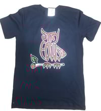 Owl Signature Tshirt (Navy Red/Wht)