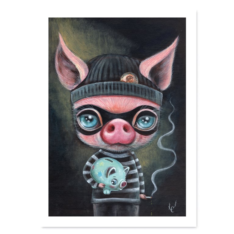 Image of Pig Tales (Mini Print)