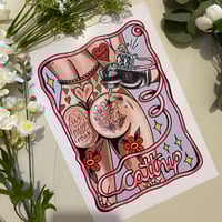 A4 Frog Booty Print