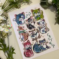 A4 Kitty Print