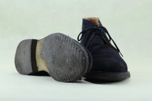 Image of Ryder navy suede VINTAGE by Church