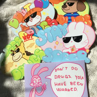 Image 1 of Anti Drug Stickers