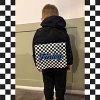 Image 1 of BAG: Personalised Checkerboard Backpack
