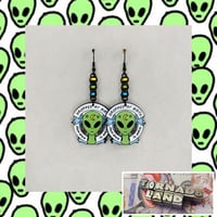 'Dropped at Birth' Alien Earrings