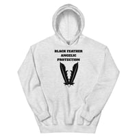 Image 9 of Unisex BLACK FEATHER Hoodie