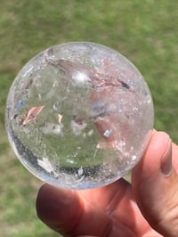 Image 6 of Clear Quartz Sphere #2538