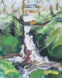 Image 1 of Stock Ghyll Force Study - Framed original 