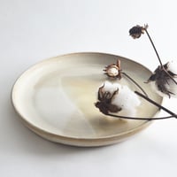 Image 1 of stoneware serving plate
