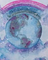 'Mother Earth' Original Watercolor