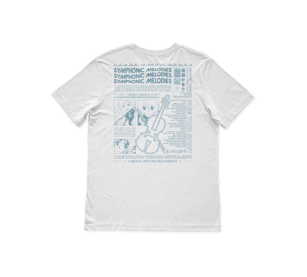 Image of Violinist White T-Shirt