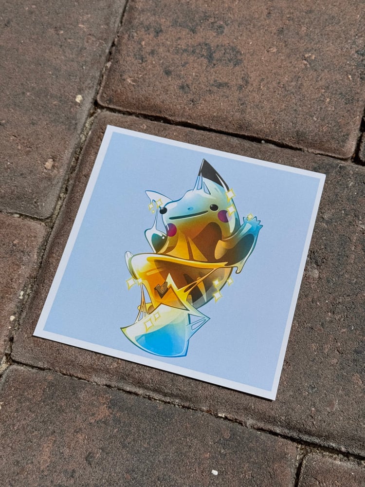 Image of Shiny Goopy Starters Prints