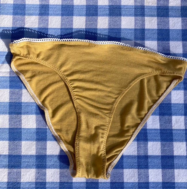 Ochre Sweetheart Undies