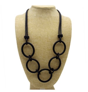 Image of Chain Rubber Necklace - 4 colours