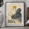 Alice Soulie Vintage Poster