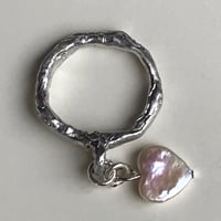 Image 3 of Heart Strung Ring | Custom Size