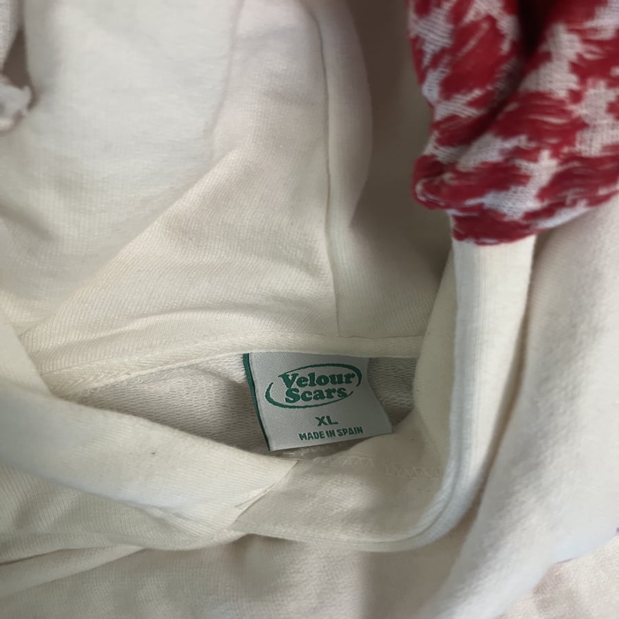 Image of Velour Scars Keffiyeh Hoodie  