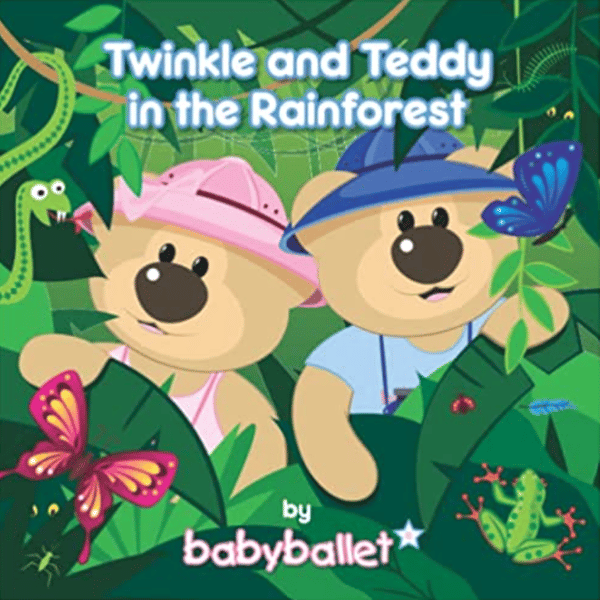 Image of BOOK - Twinkle and Teddy in the Rainforest ONLY A FEW LEFT