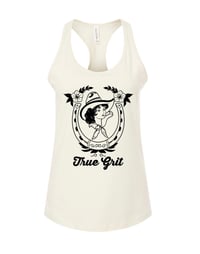 Cowgirl Racerback Tank Natural