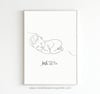 New Born Baby Drawing | Mothers day gift